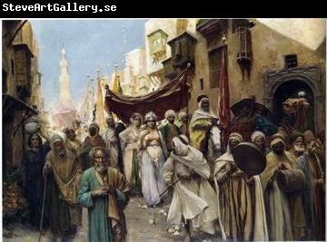 unknow artist Arab or Arabic people and life. Orientalism oil paintings 563